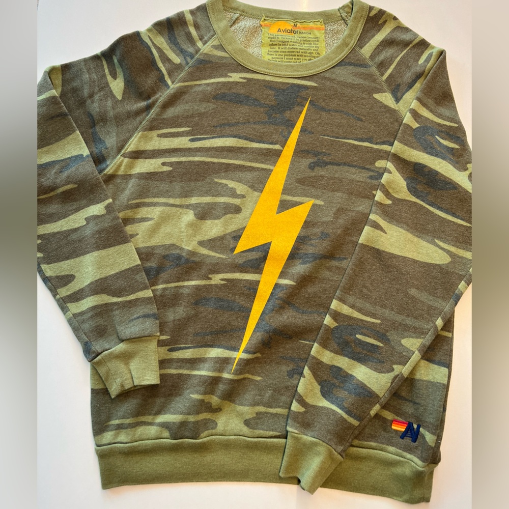 Used Aviator Nation Sweatshirt camp Size Medium